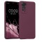 Husa silicon compatibila cu Xiaomi Redmi Note 11 4G Visiniu