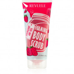 Revuele Foaming Body Scrub Strawberry and Chia exfoliant de corp hidratant 200 ml