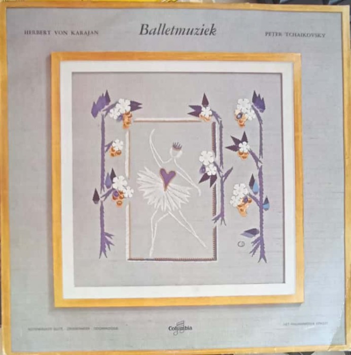 Disc vinil, LP. BALLETMUZIEK VAN PETER TCHAIKOVSKY-KARAJAN, TCHAIKOVSKY, THET PHILHARMONIA ORKEST-242409