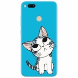 Husa silicon pentru Xiaomi Mi A1, Cat Lovely Cartoon