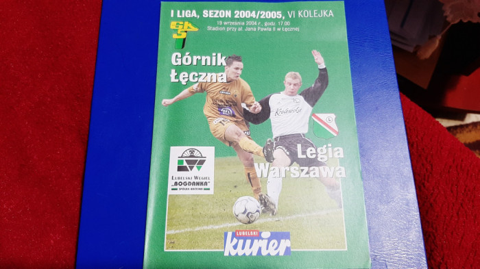 program Gornik Leczna - Legia Varsovia