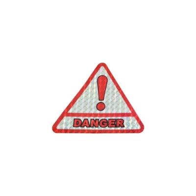 Abtibild reflectorizant triunghi mic -DANGER Cod:AN14 Automotive TrustedCars foto