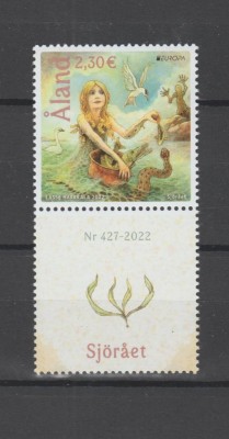 ALAND - 2022 EUROPA CEPT - Povestiri si mituri - Serie 1 timbru MNH** foto