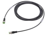 Cablu MURRELEKTRONIK M12 4 pini 5m 250VDC pentru senzori și automatizări 7000-40021-6340500