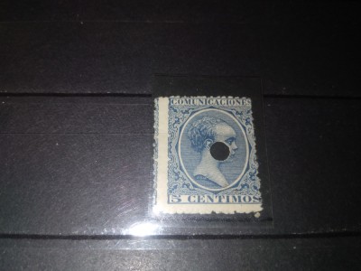 TIMBRE SPANIA 1899 foto