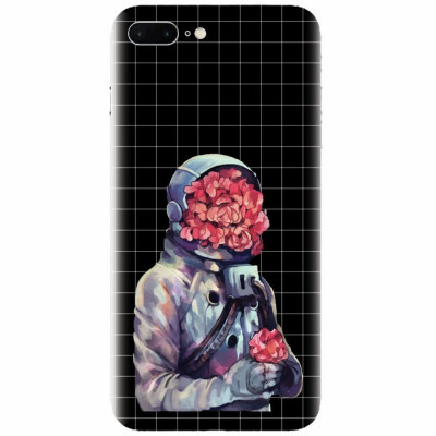 Husa silicon pentru Apple Iphone 8 Plus, Astronaut Love foto