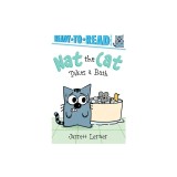 Nat the Cat Takes a Bath: Ready-To-Read Pre-Level 1