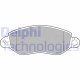 Delphi set placute frana, frana disc