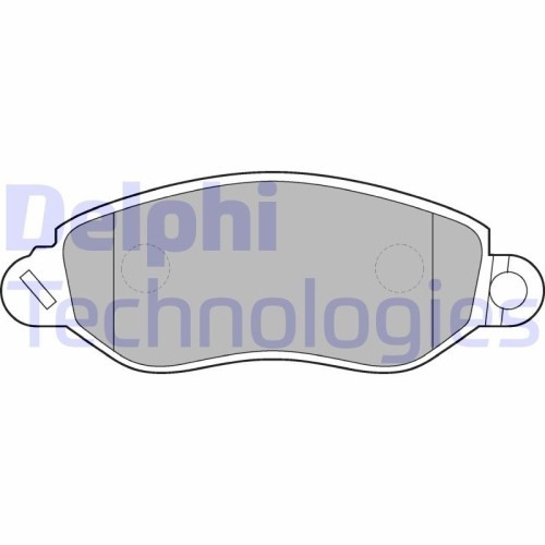 Delphi set placute frana, frana disc