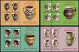 Romania 2008 - Ceramică rom&acirc;nească - oale si cani (III), minicoli, MNH, LP 1797a