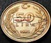 Moneda 50 LIRE - TURCIA, anul 1985 *cod 2582 = ERORI de BATERE, Europa