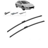 Cumpara ieftin Set 2 Stergatoare PEUGEOT 407 (6D) 2004-2011, pentru parbriz, Bosch Aerotwin Multi