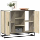 VidaXL Dulap, stejar sonoma, 92x35x76 cm, lemn prelucrat