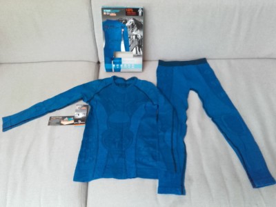 Set lenjerie termoiz. copii BRUBECK BodyGuard ExtremeMerino 128-134 foto