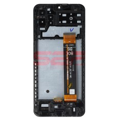 LCD+Touchscreen cu Rama Samsung Galaxy A13 4G / A135 BLACK COMPATIBIL