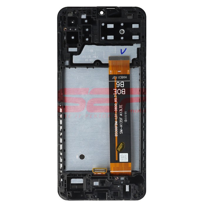 LCD+Touchscreen cu Rama Samsung Galaxy A13 4G / A135 BLACK COMPATIBIL