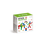 Clicstoys - Set de constructie Magnetic De baza , Stick-O , 20 piese, Clics toys