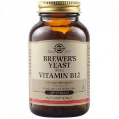 Drojdia de bere cu vitamina B12, Brewers Yeast with Vitamin B12 500mg, foto