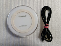 Incarcator Wireless Samsung Fast Wireless Charging Pad (EP-PN920) - poze reale foto
