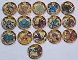 Yu-Gi-Oh, Metal Tazos , colectie (16 bucati)