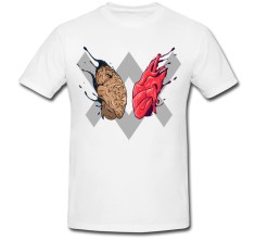 Tricou &amp;quot; Inima vs creier &amp;quot; foto
