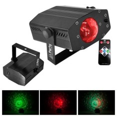 Proiector LED 3 in 1 Waterwave, 3 W, efect stroboscop foto