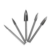 Set freze pentru lemn de gravat si sculptat ROX Wood 153ROX0064, 5 piese