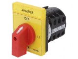 Comutator cu Came pentru Ampermetre 16A 4 Pozitii