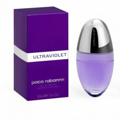 Apa de parfum Paco Rabanne Ultraviolet, 30 ml, Pentru Femei foto