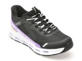 Cumpara ieftin Pantofi sport SKECHERS negri, GLIDE-STEP, din material textil
