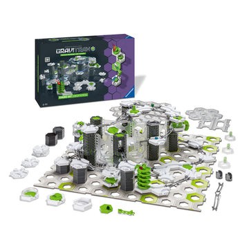 Joc de constructie Gravitrax PRO - set de baza, set tematic Drop n Roll