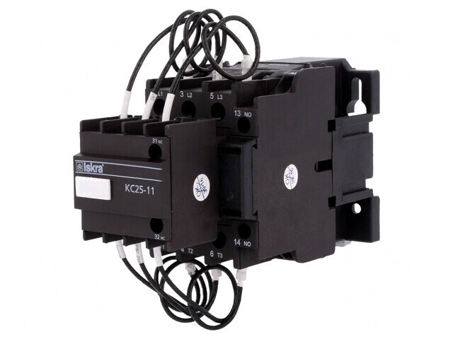 Contactor 3P pentru șină DIN 240/440V KC25-11