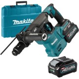 Makita HR009GM201 XGT - Rotopercutor SDS-Plus cu 2 acumulatori Li-Ion 40 V 4 Ah 3.9 J valiza plastic