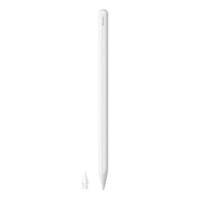 Stylus Pen Dual Charging - Baseus Smooth Writing 2 Series (SXBC060002) - White foto