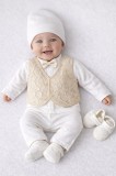 Set botez clasic pentru băieți Babyshah &ndash; ținută completă elegantă (Marime