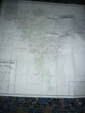 Harta mare - Judet ALBA ,dim.=131x142cm RSR 1983 Inst. Geodezie si Organizarea