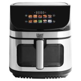 Cumpara ieftin Friteuza cu Aer Cald iHunt BRO Air Fryer II Ultra, 9L, 2200W, Ecran Touch LED, Temperatura Reglabila, Timer, Mentinere la Cald, Recipient Antiaderent
