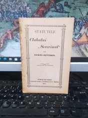 Statutele Clubului Severinul din Turnu Severin, Turnu Severin 1910, 179