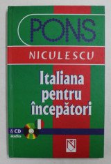 ITALIANA PENTRU INCEPATORI CU CD AUDIO de ANNE BRAUN ...PAOLA NIGGI , 2005 foto