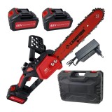 Fierastrau de mana cu 2 acumulatori Campion, 48V, Incarcator, Lama 12 inch, Geanta transport