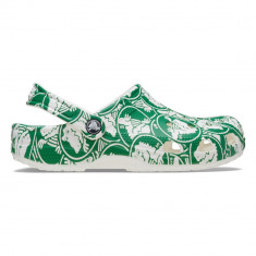 Saboti Crocs Classic Duke Print Clog Verde - Ivy Green