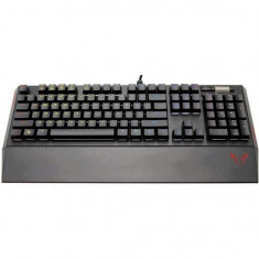 Tastatura gaming mecanica Riotoro Ghostwriter neagra Cherry Black iluminare RGB foto