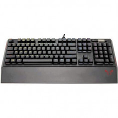 Tastatura gaming mecanica Riotoro Ghostwriter neagra Cherry Black iluminare RGB