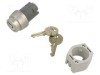 Comutator rotativ cu cheie 22mm EAO Poz.i stabil 2 argintie fără