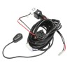 Cablu cu buton si releu pentru proiector, 3 metri, 12V/40A, 480W, Universal