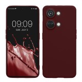 Husa Kwmobile pentru OnePlus Nord 3 5G, Rosu inchis, Silicon, 61767.190, Carcasa