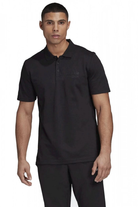 Tricou polo barbati Adidas Briliant Polo Negru