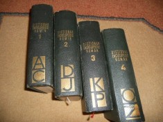 DICTIONAR ENCICLOPEDIC ROMAN -4 volume