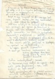 A3258N Document scris și semnat olograf de Cristian Popișteanu, 1951