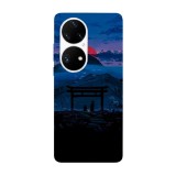 Husa compatibila cu Huawei P50 Pro model Samurai gate, Silicon, TPU, Viceversa, Transparent, Carcasa